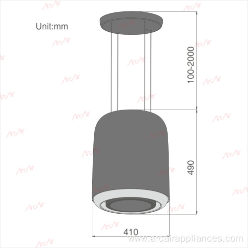 High-Technical air purifier lamp hood 833